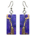 Plum Mended in Gold Earrings | FWX259