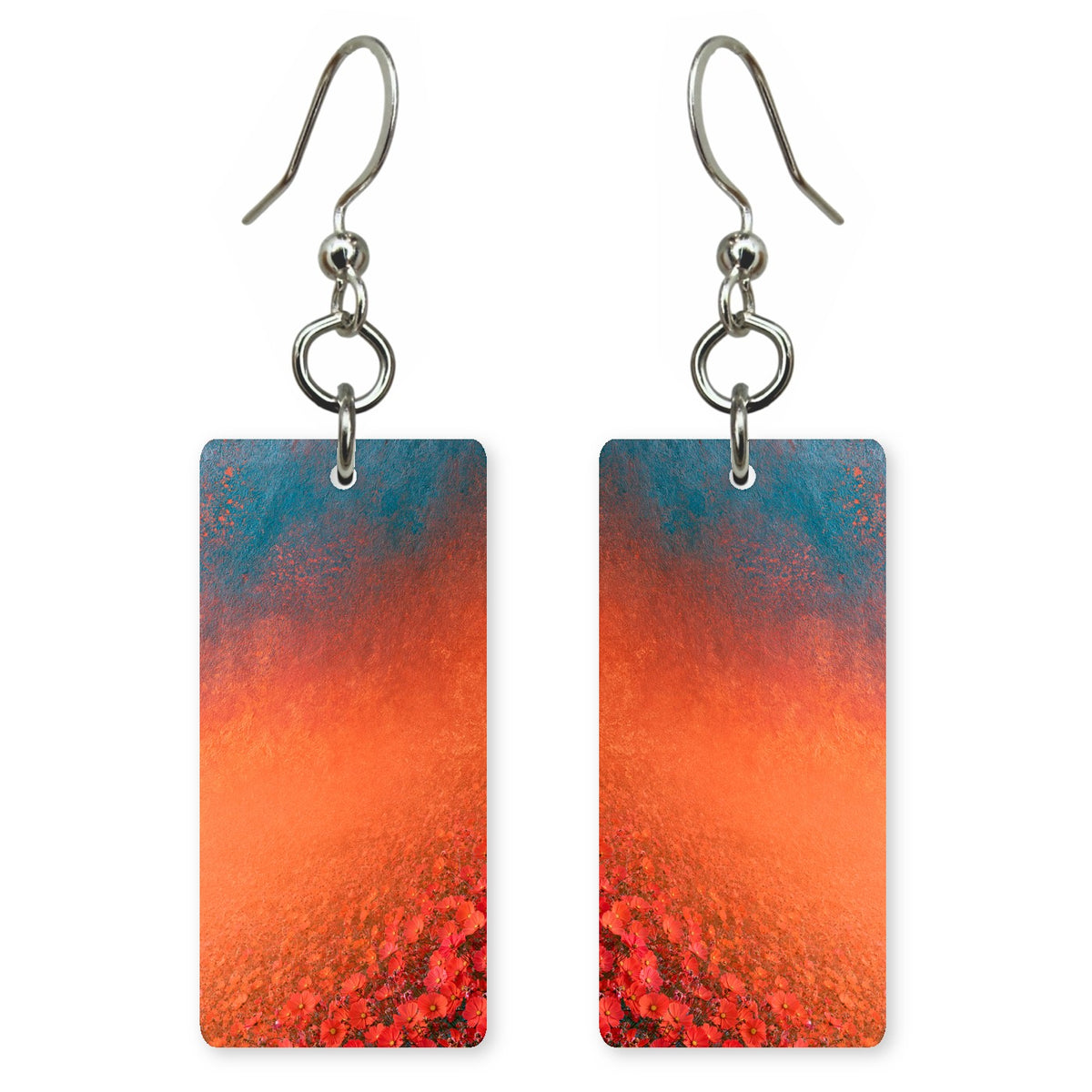 Ember Over Deep Water Earrings | FWX260