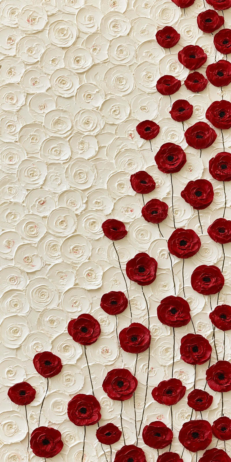 Poppy Hope on Ivory Earrings | FWX265