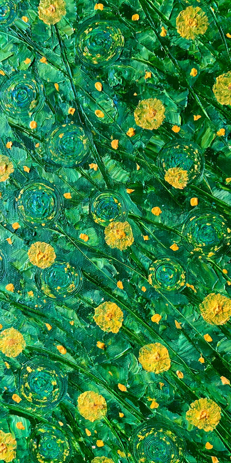 Emerald Gold Vitality Earrings | FWX267