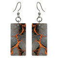 Molten Orange Rage Earrings | FWX274