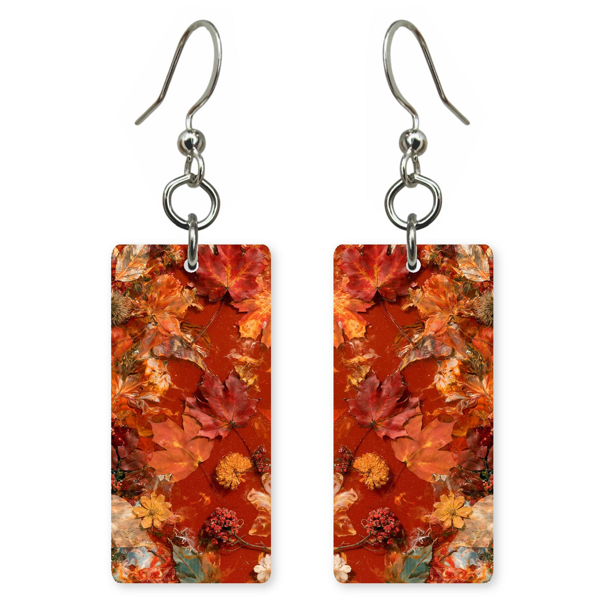 Rust and Marigold Remembered Earrings | FWX27