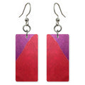 Crimson Violet Boldness Earrings | FWX280