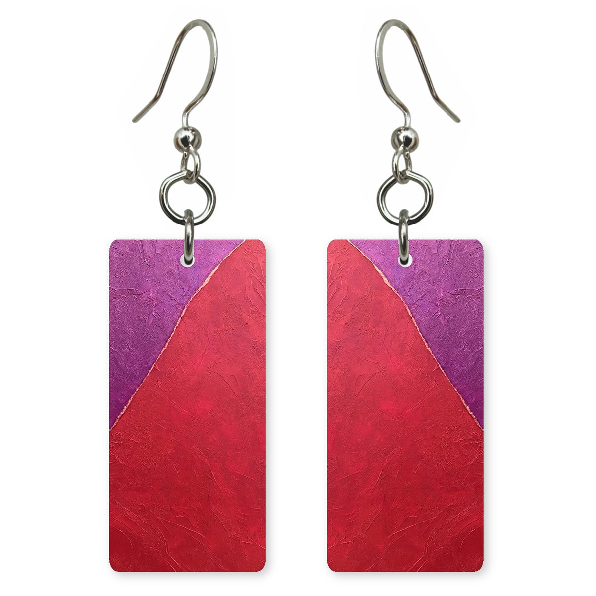 Crimson Violet Boldness Earrings | FWX280