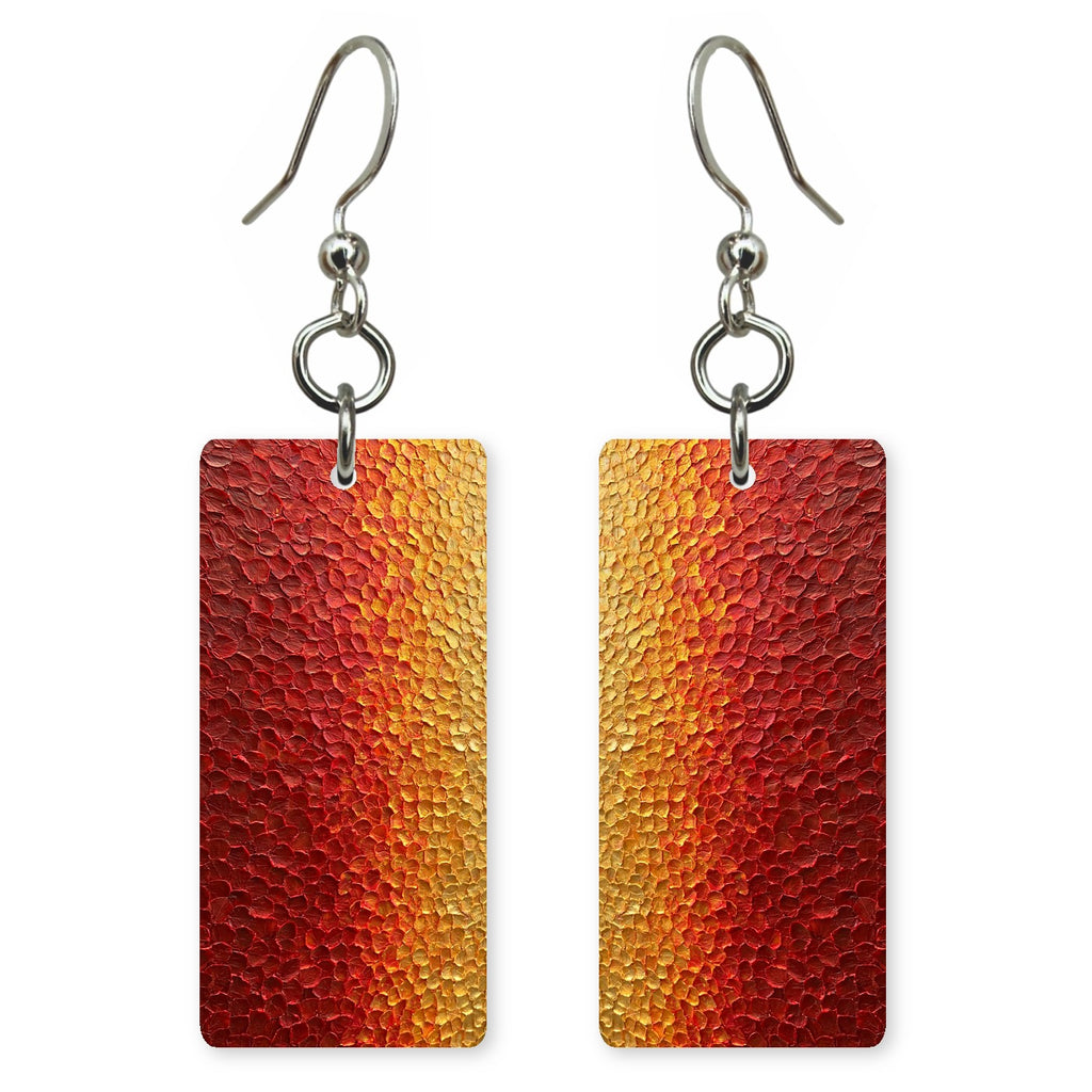 Ember Gold Courage Earrings | FWX28