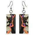 Orange Longing to Escape Earrings | FWX290