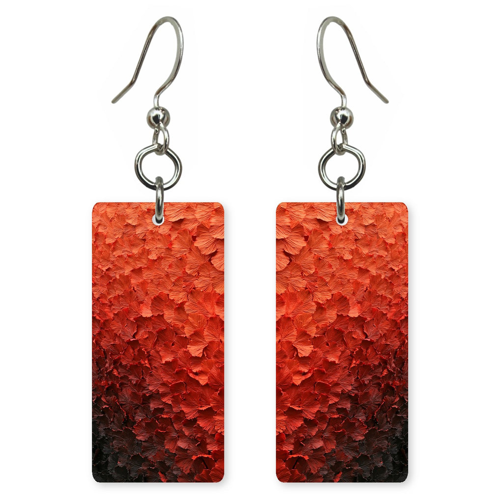 Burnt Orange Surrender Earrings | FWX29
