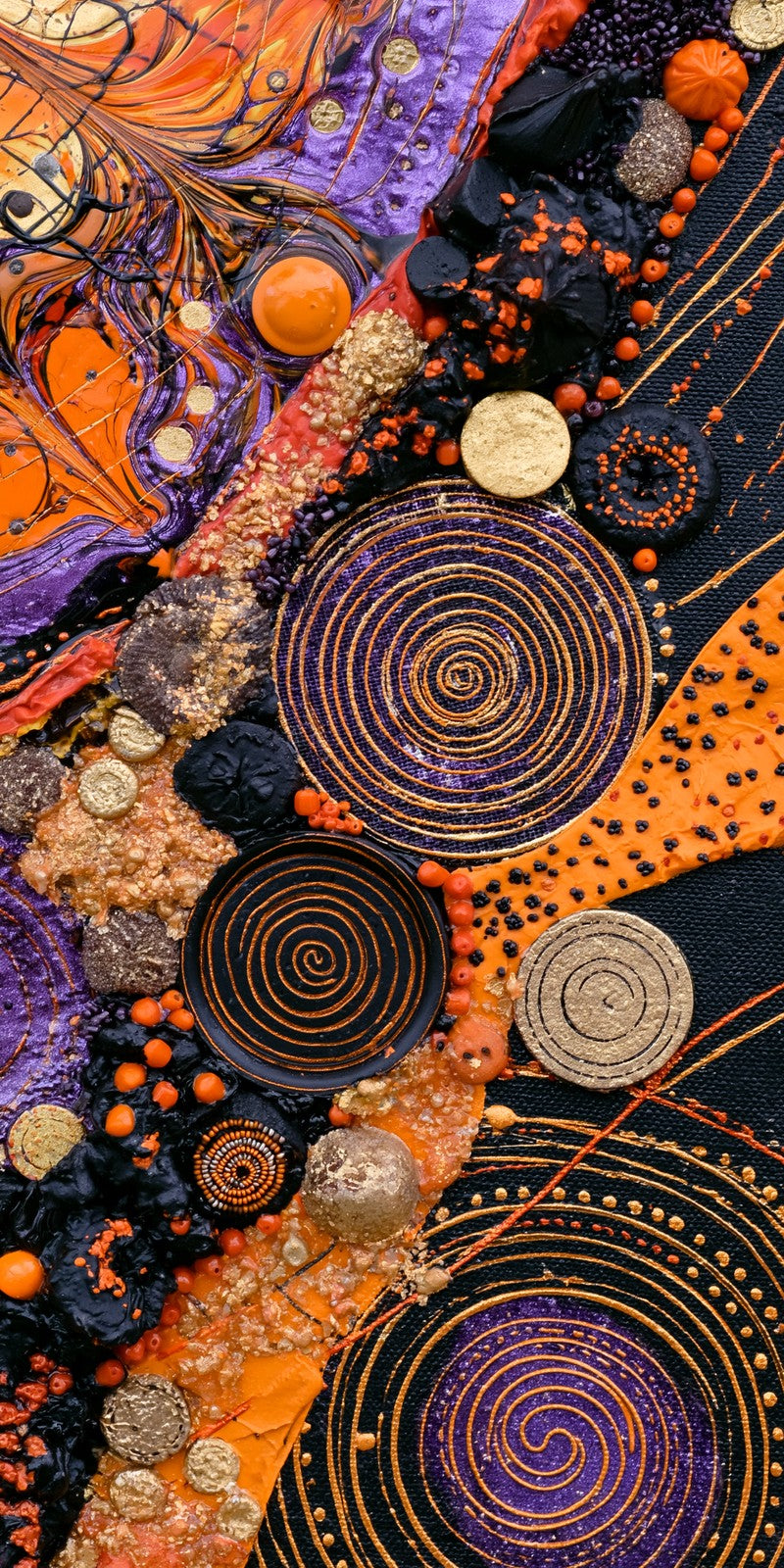 Ember Longing Violet-Veiled Earrings | FWX302