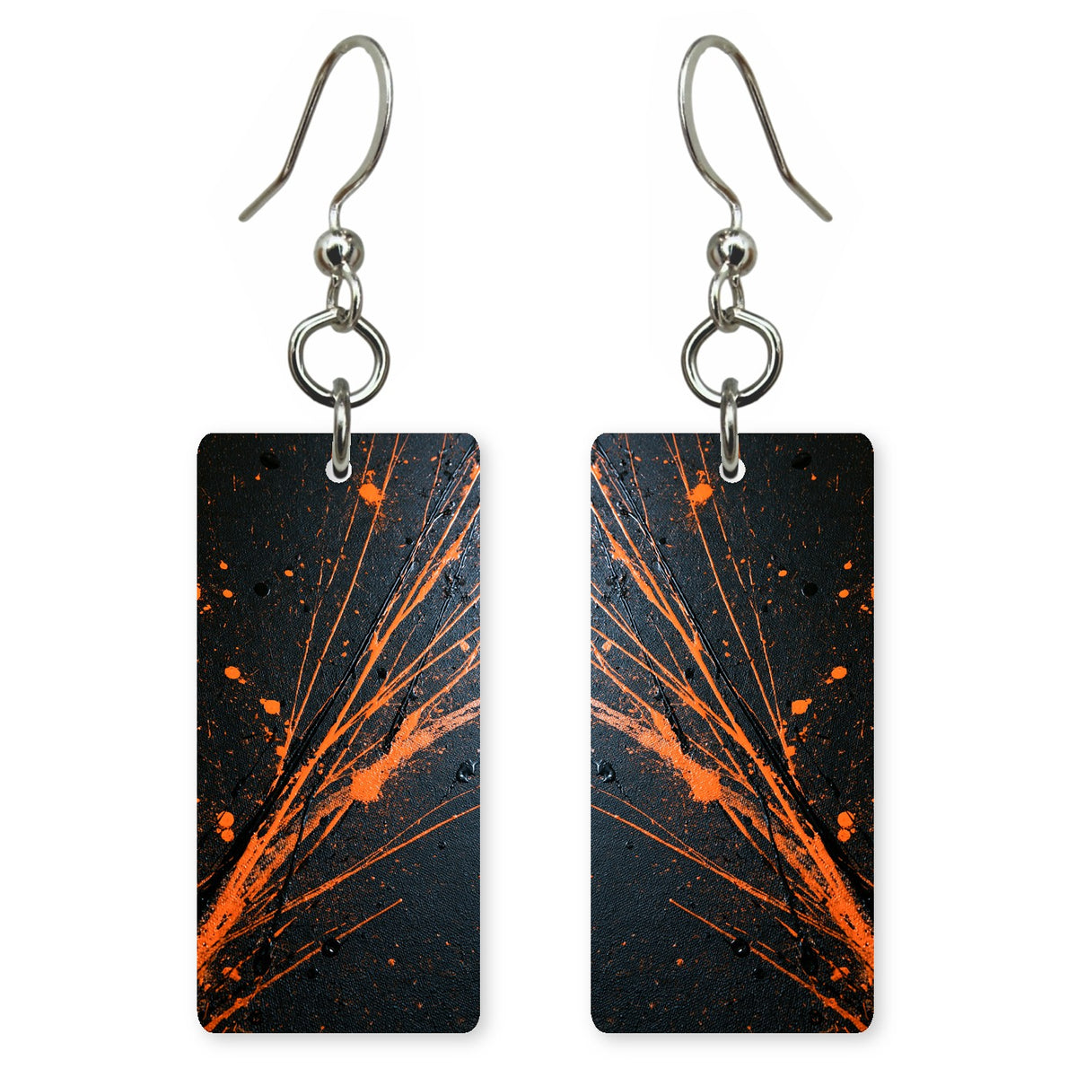 Ember Defiance at Midnight Earrings | FWX305