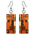 Rust Steadiness Remembered Earrings | FWX306