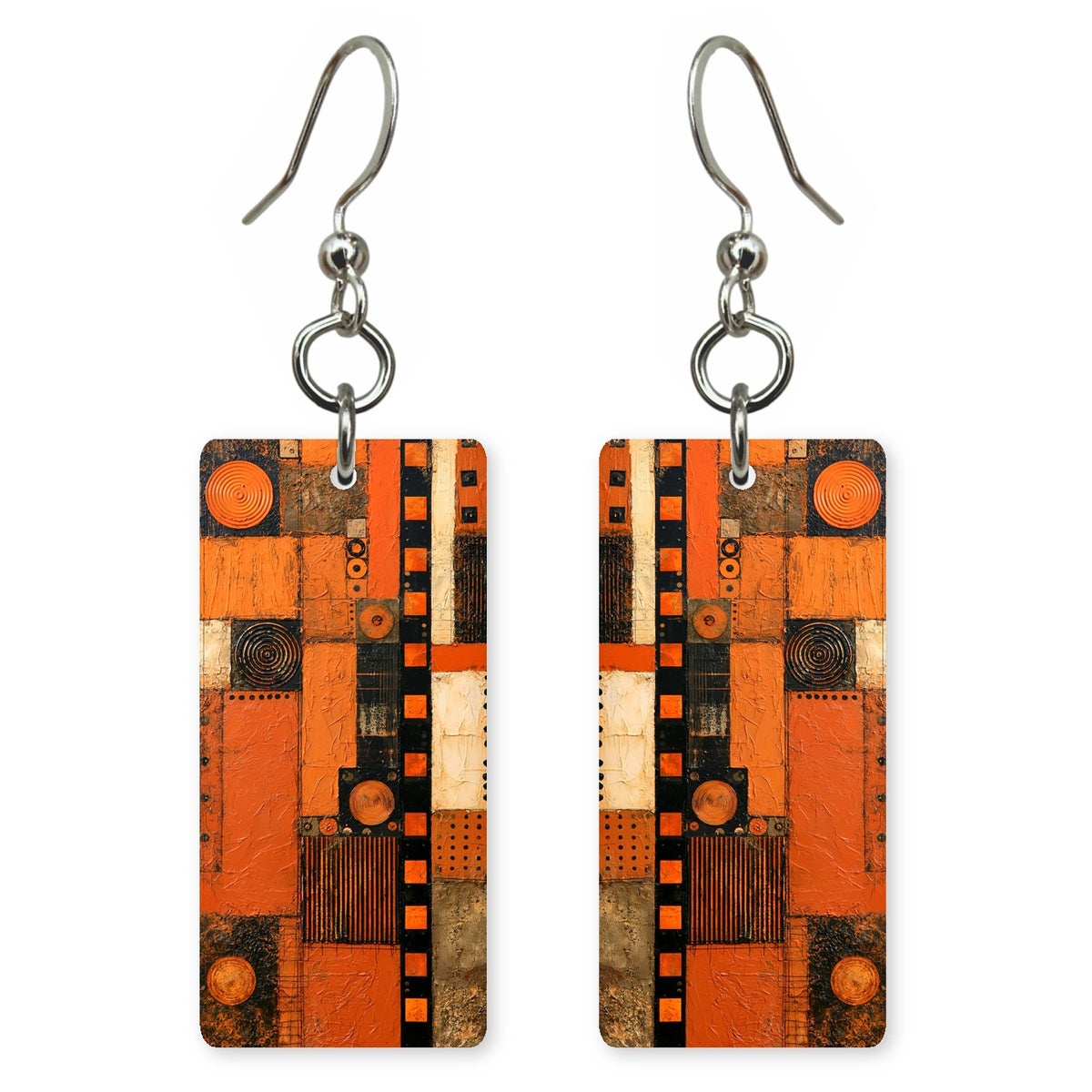 Rust Steadiness Remembered Earrings | FWX306