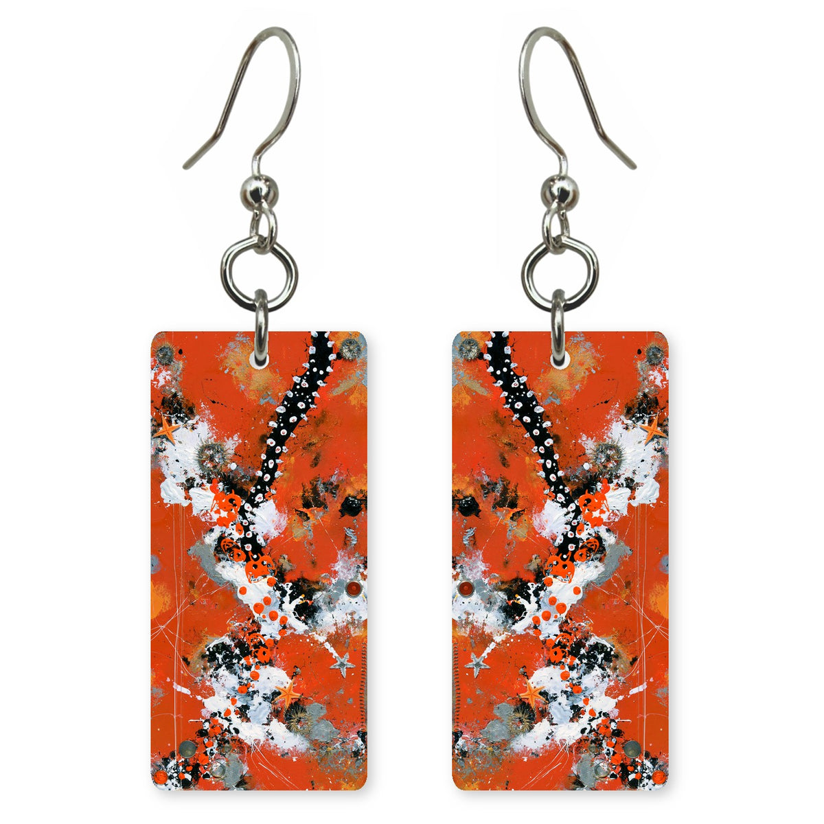 Persimmon Rush of Joy Earrings | FWX308
