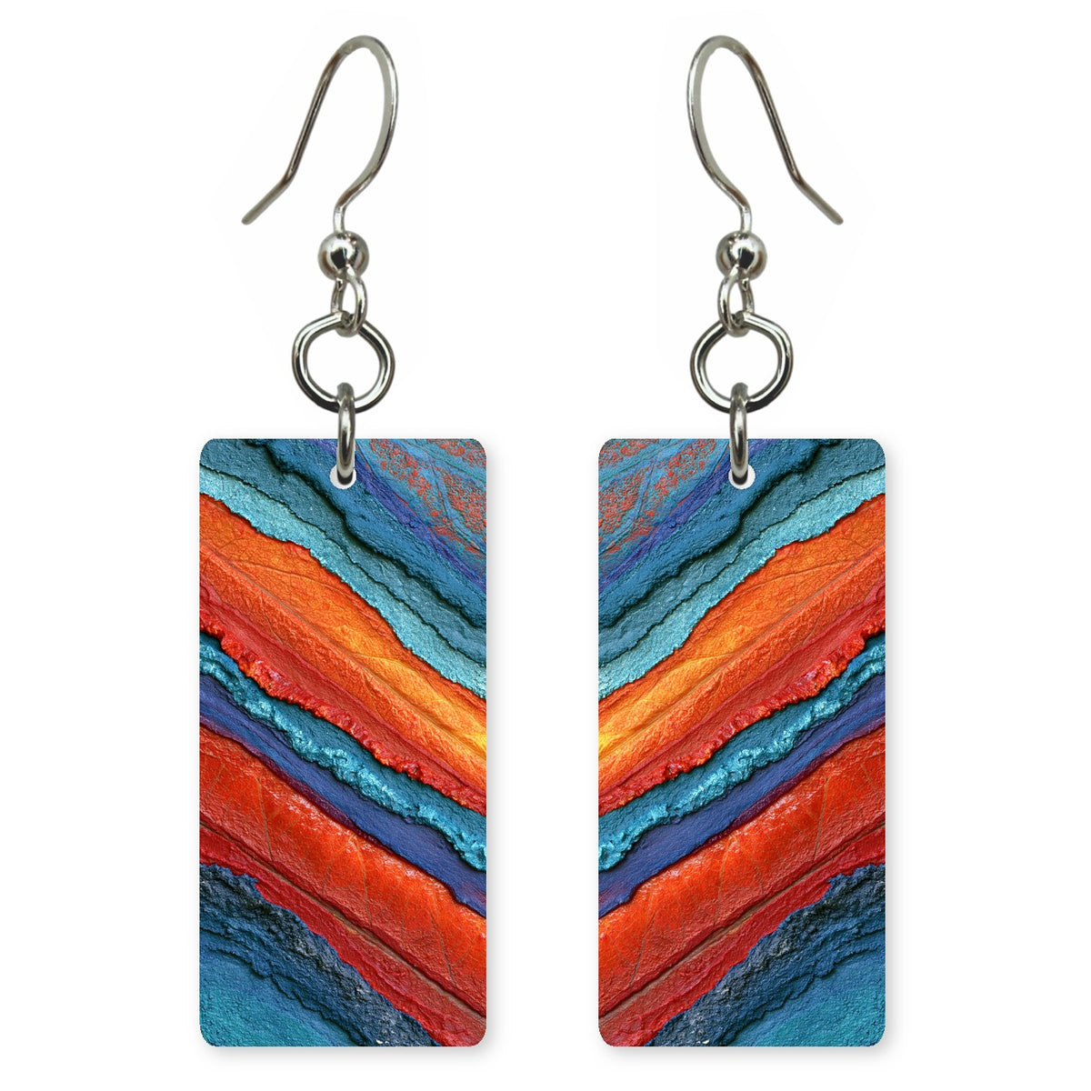 Cobalt and Copper Ache Earrings | FWX30