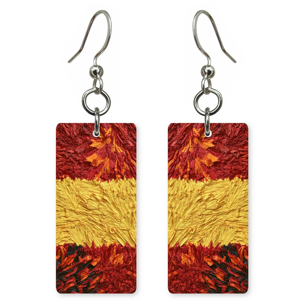 Mustard Gold Stubborn Hope Earrings | FWX32