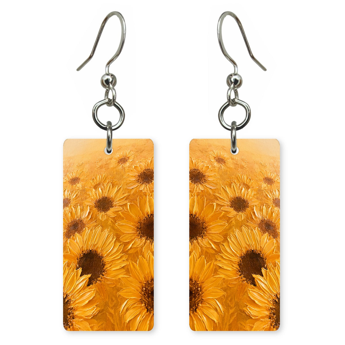 Honey Sunflower Devotion Earrings | FWX339