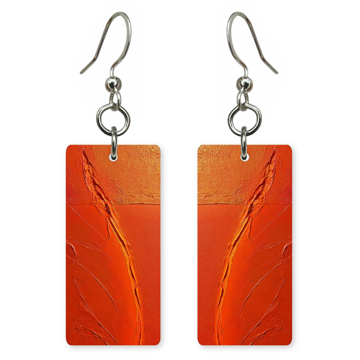 Vermilion Scar Healing Earrings | FWX341
