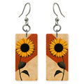 Sunflower Yellow Pride Earrings | FWX343