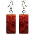 Oxblood and Long Patience Earrings | FWX34