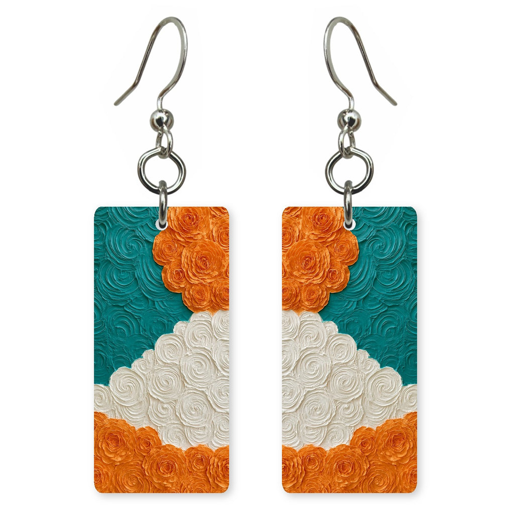 Teal and Marmalade Belonging Earrings | FWX351