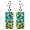 Aqua Rose Playfulness Earrings | FWX369
