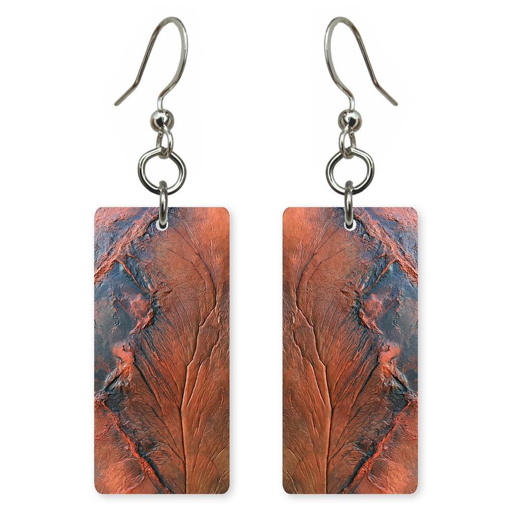 Weary Rust and Copper Earrings | FWX37