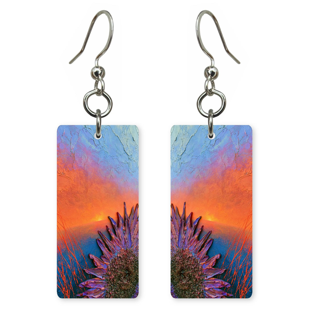 Violet Yearning Burning Earrings | FWX383