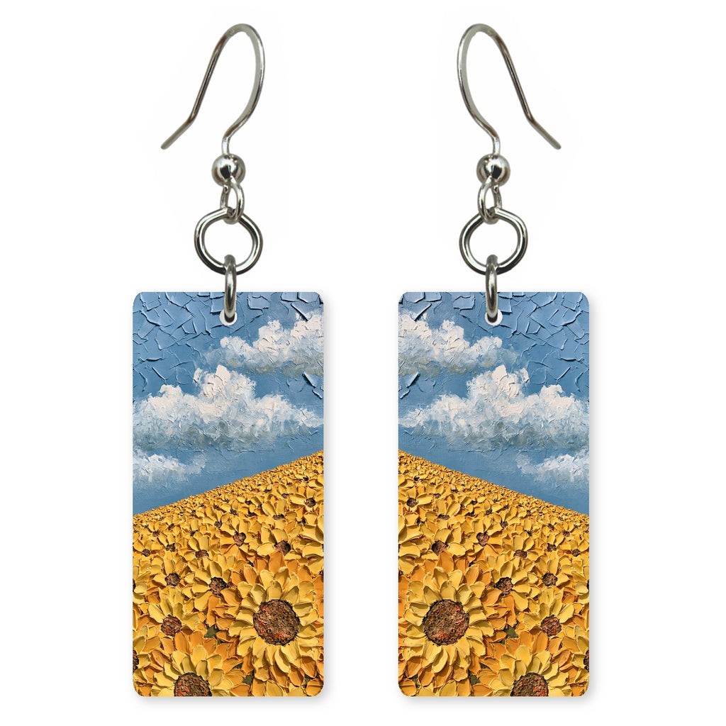 Gold Wonder Under Cloud Earrings | FWX388