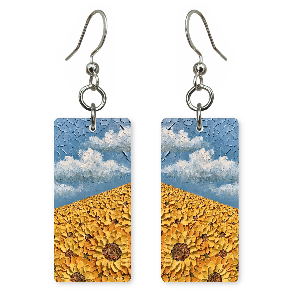 Gold Wonder Under Cloud Earrings | FWX388