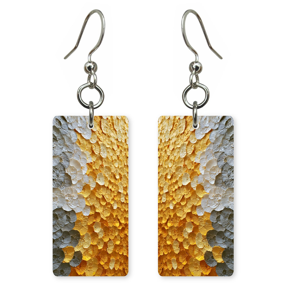 Pewter and Butter Hesitation Earrings | FWX392