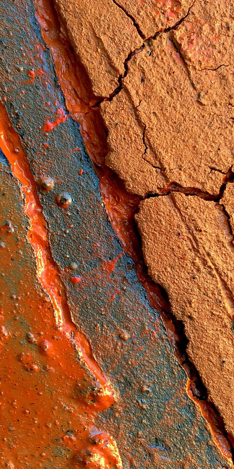 Rust Aching Strength Earrings | FWX395
