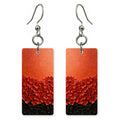 Orange Over Dark Sorrow Earrings | FWX39