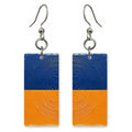 Navy Marigold Two Minds Earrings | FWX400