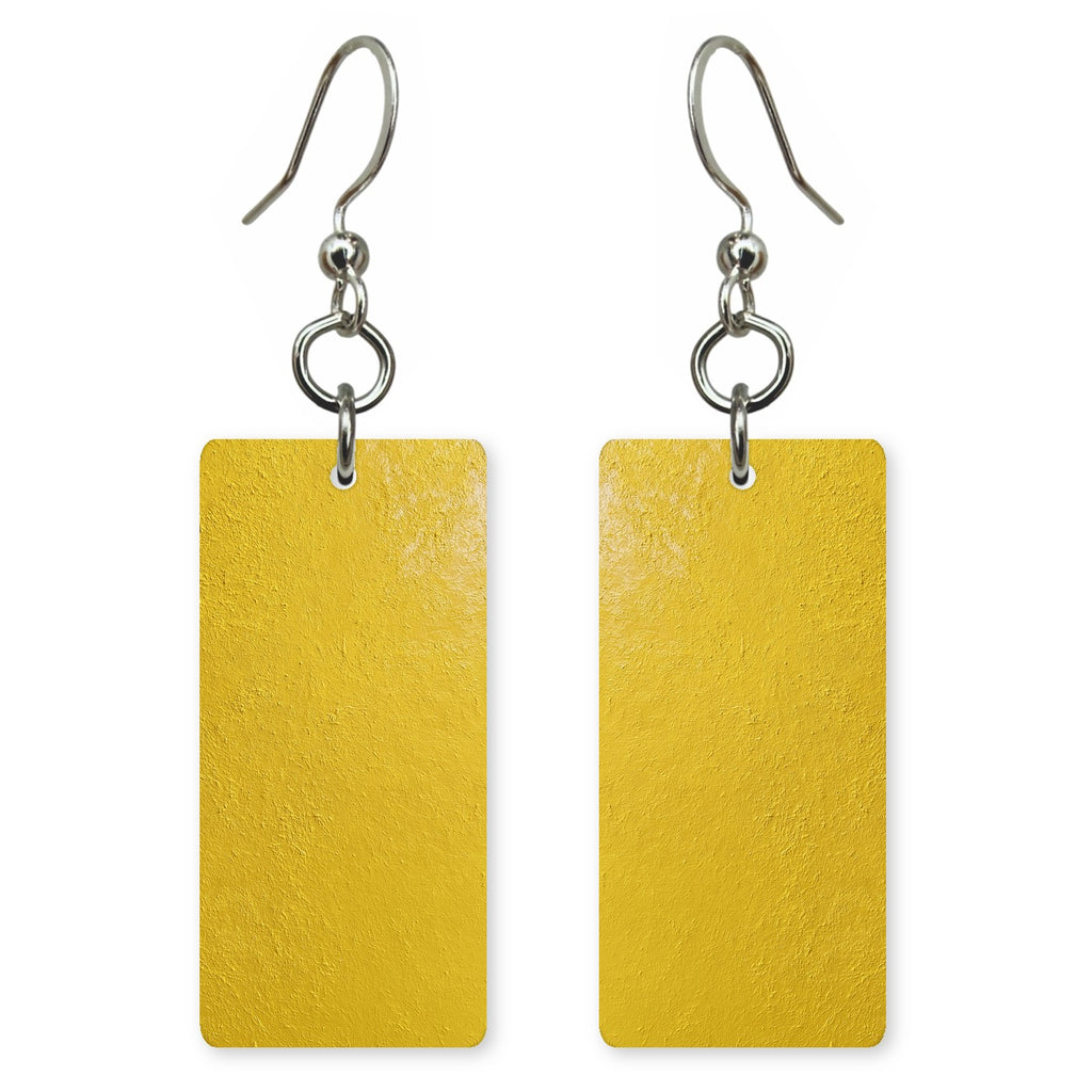 Canary Plain Calm Earrings | FWX405