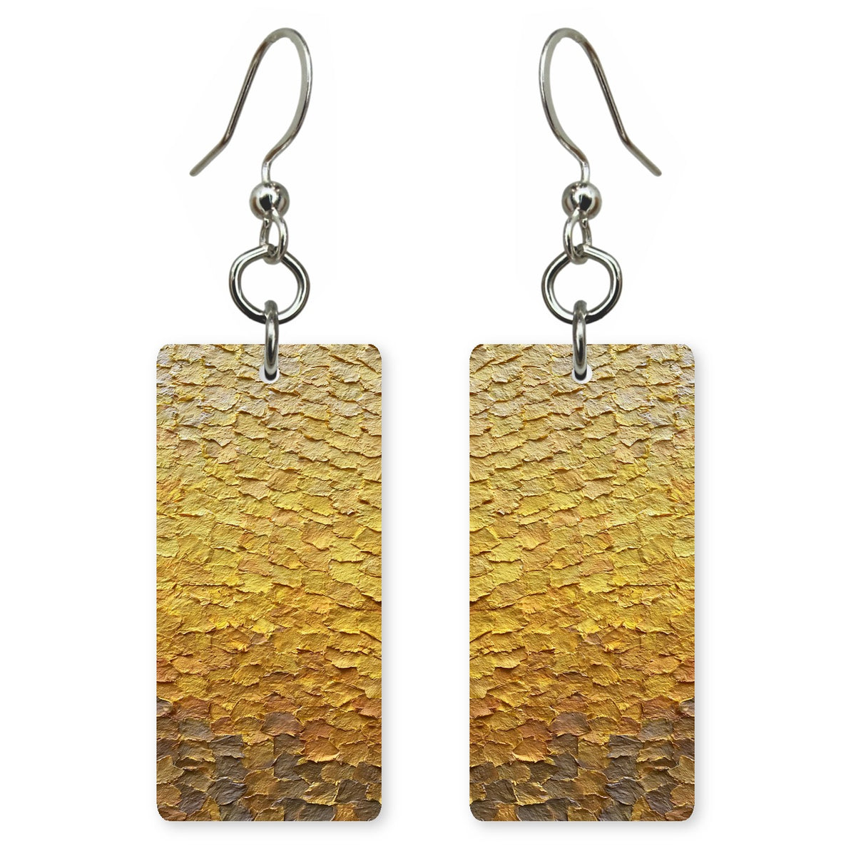 Brass Protection Worn Earrings | FWX409