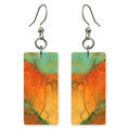 Verdigris and Rust Acceptance Earrings | FWX410