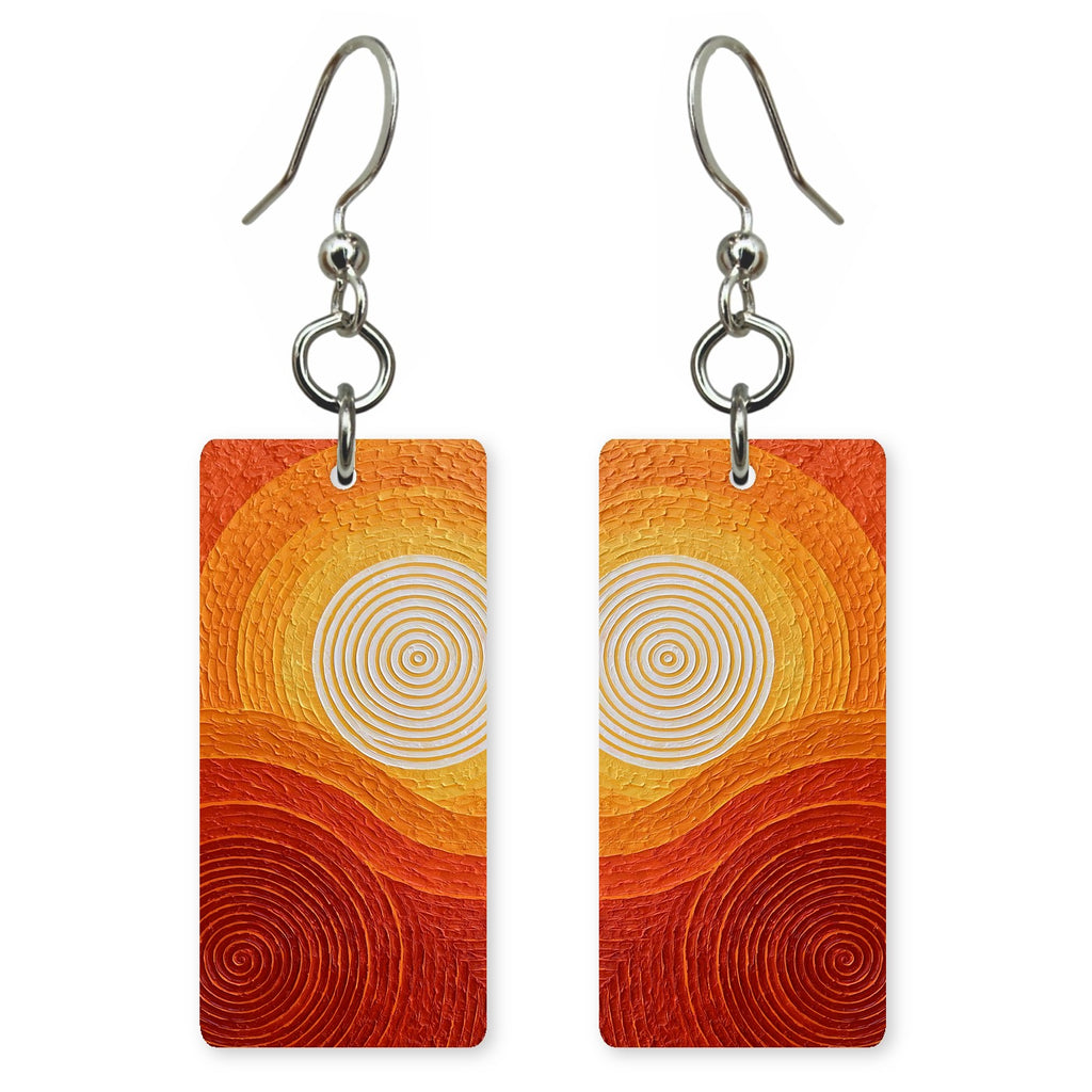 Crimson Longing for Renewal Earrings | FWX412