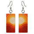 Crimson Longing for Renewal Earrings | FWX412