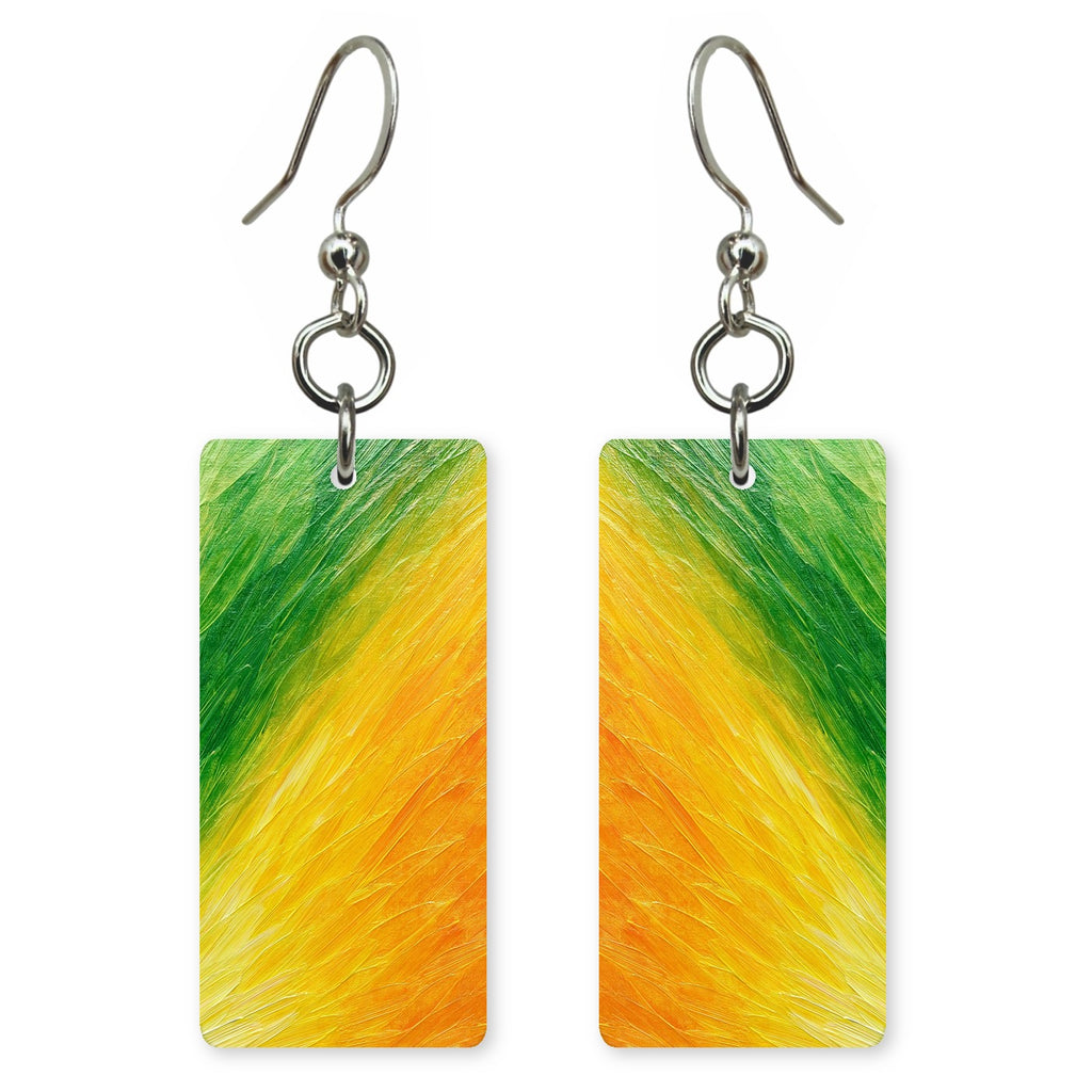 Lime Spring Vitality Earrings | FWX413