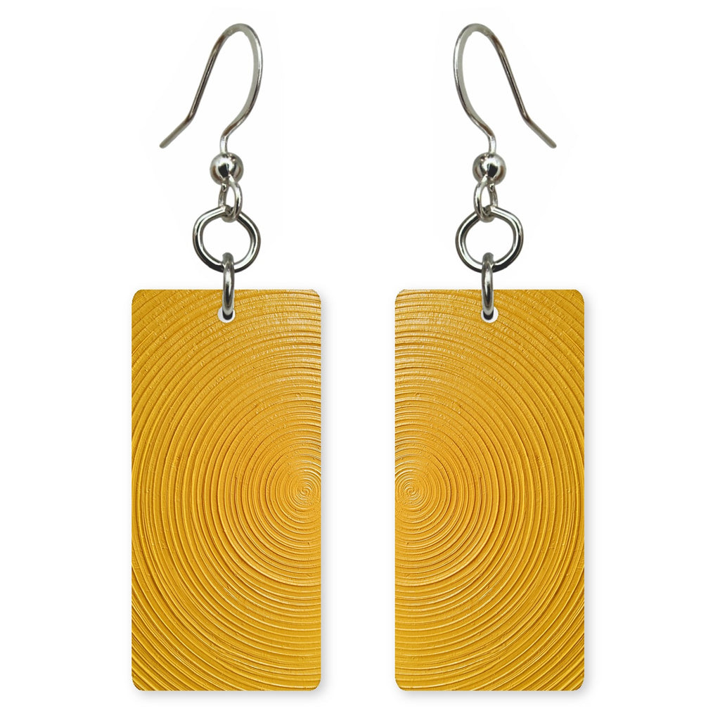 Gold Focus Inward Earrings | FWX418