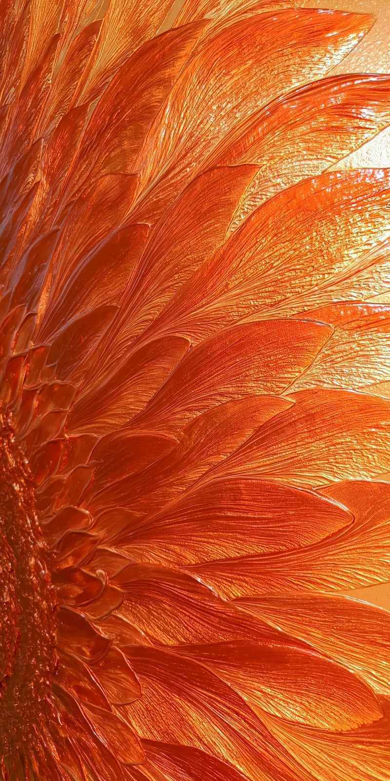 Flame Orange Exuberance Earrings | FWX419
