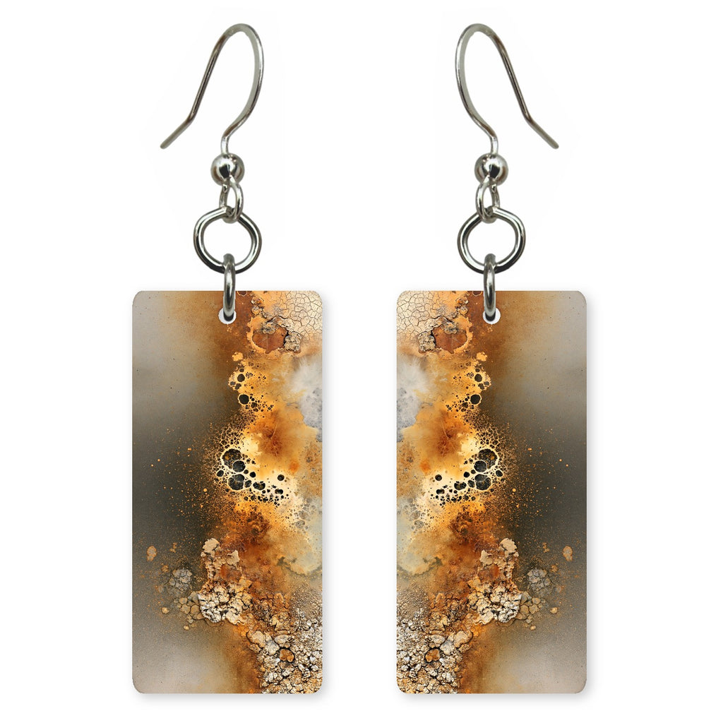 Ash Cream Unraveling Earrings | FWX41