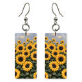 Gold Solidarity Through Storm Earrings | FWX425