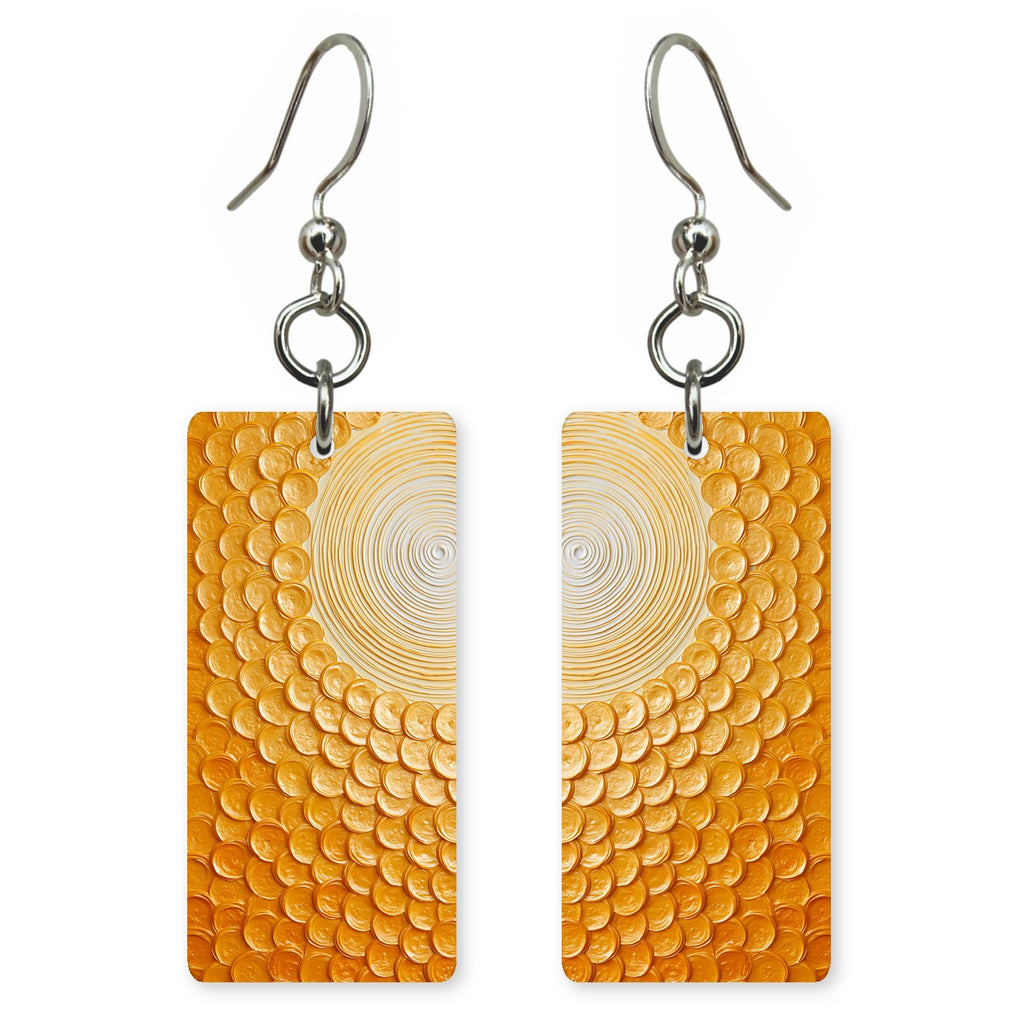 Warmth Gathered in Amber Earrings | FWX428