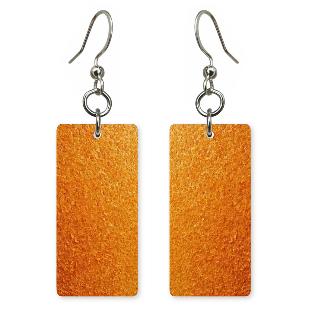 Orange Perseverance Held Earrings | FWX430