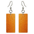 Orange Perseverance Held Earrings | FWX430