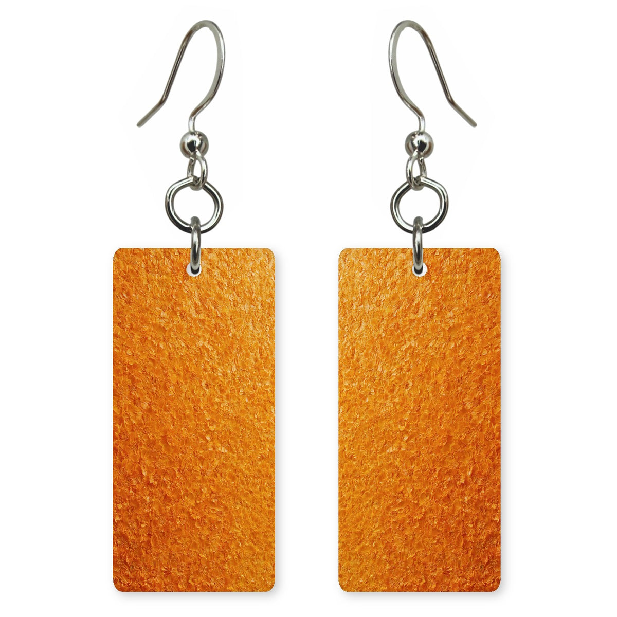Orange Perseverance Held Earrings | FWX430