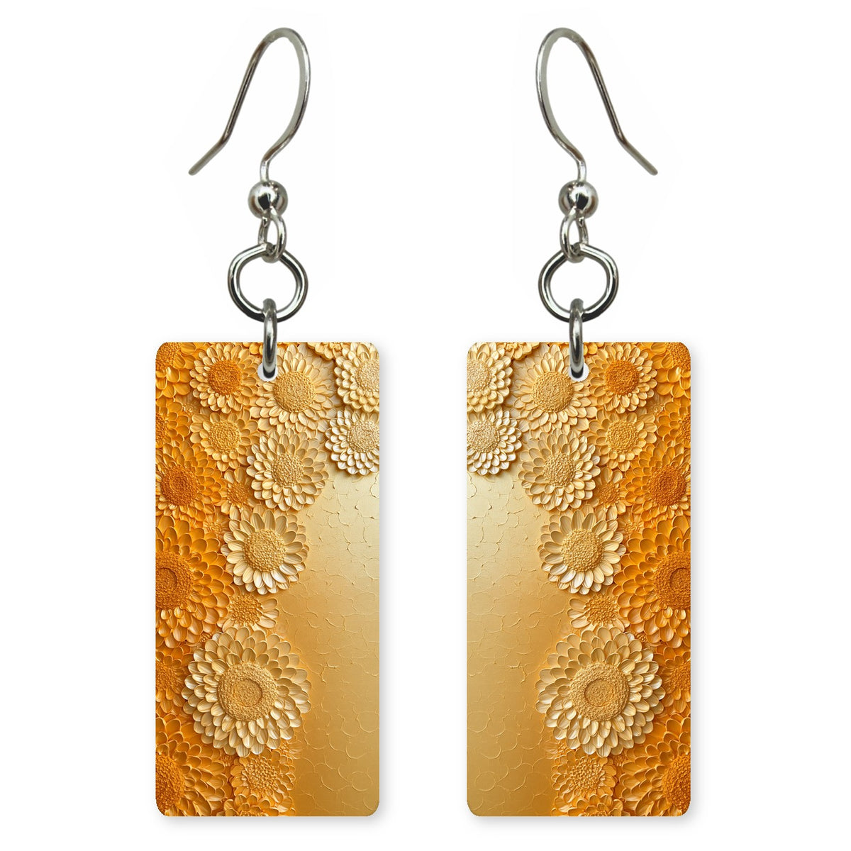 Champagne Gold Affection Earrings | FWX432