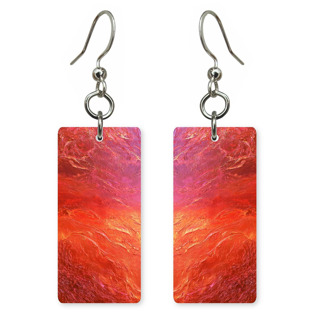 Crimson Torment Rising Earrings | FWX456