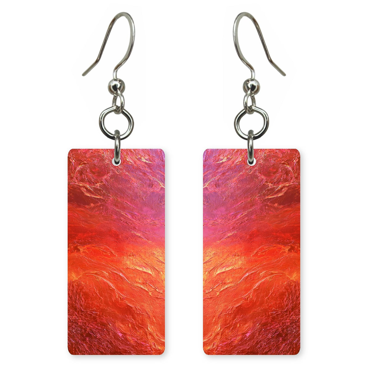Crimson Torment Rising Earrings | FWX456
