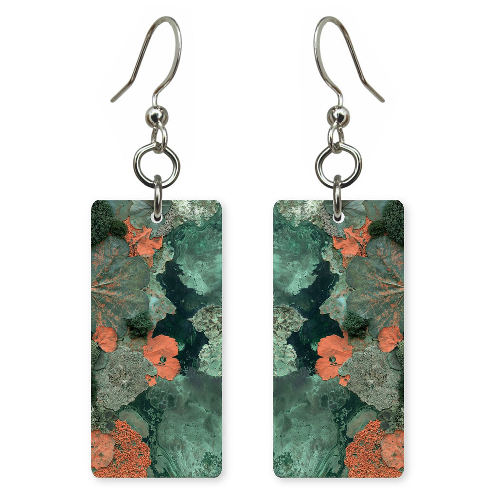 Verdigris Peace Reclaimed Earrings | FWX46